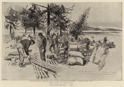 La ruée vers le Klondyke - Charles Edwin Fripp